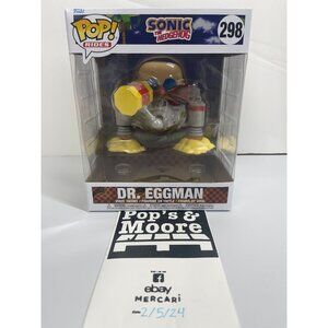 Funko Pop! Sonic The Hedgehog: Dr. Eggman 298 Vinyl Figure Brand New